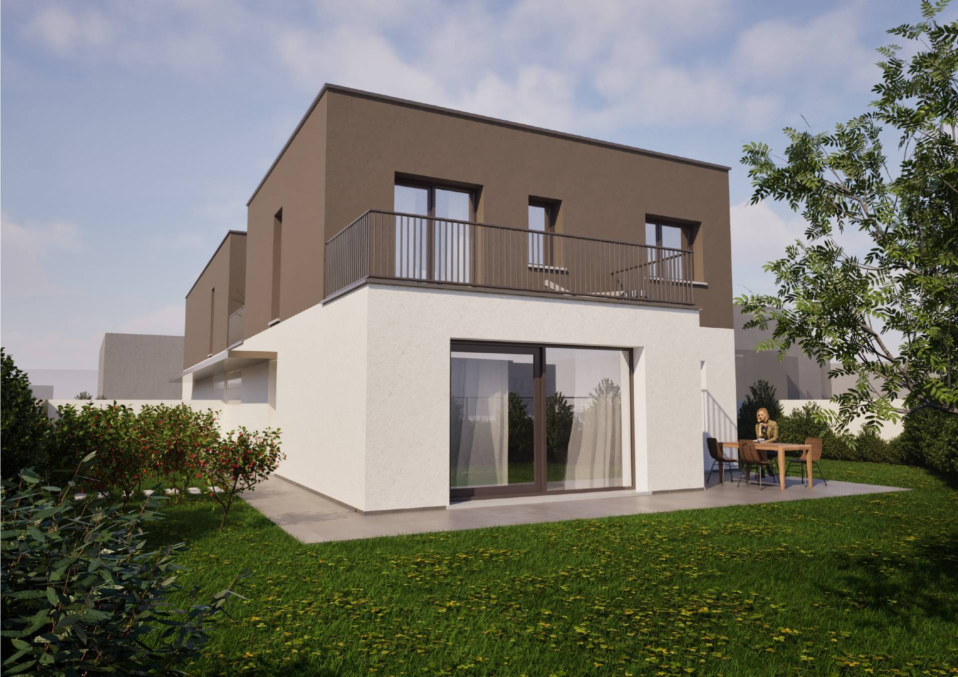 Abbinata/Bifamiliare in vendita a Treviso, Fuori Mura Est