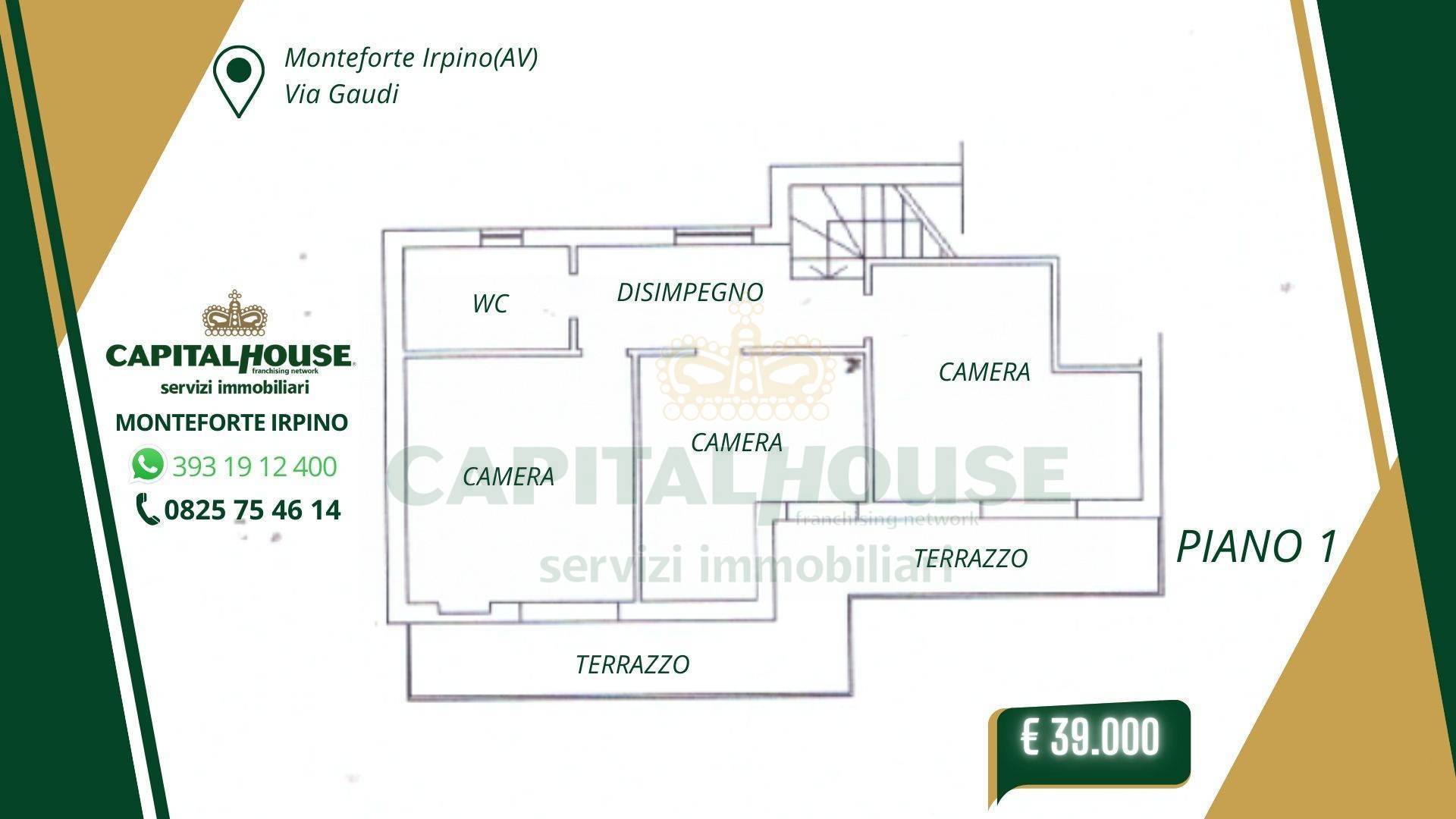 Appartamento in vendita a Monteforte Irpino