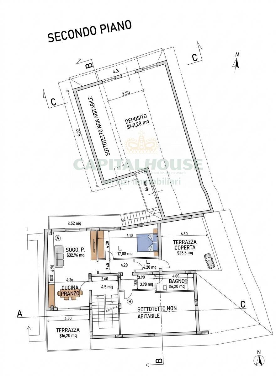 Casa singola in vendita a Contrada