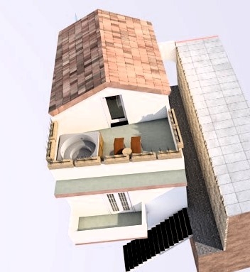 Casa indipendente con terrazzo a Minori