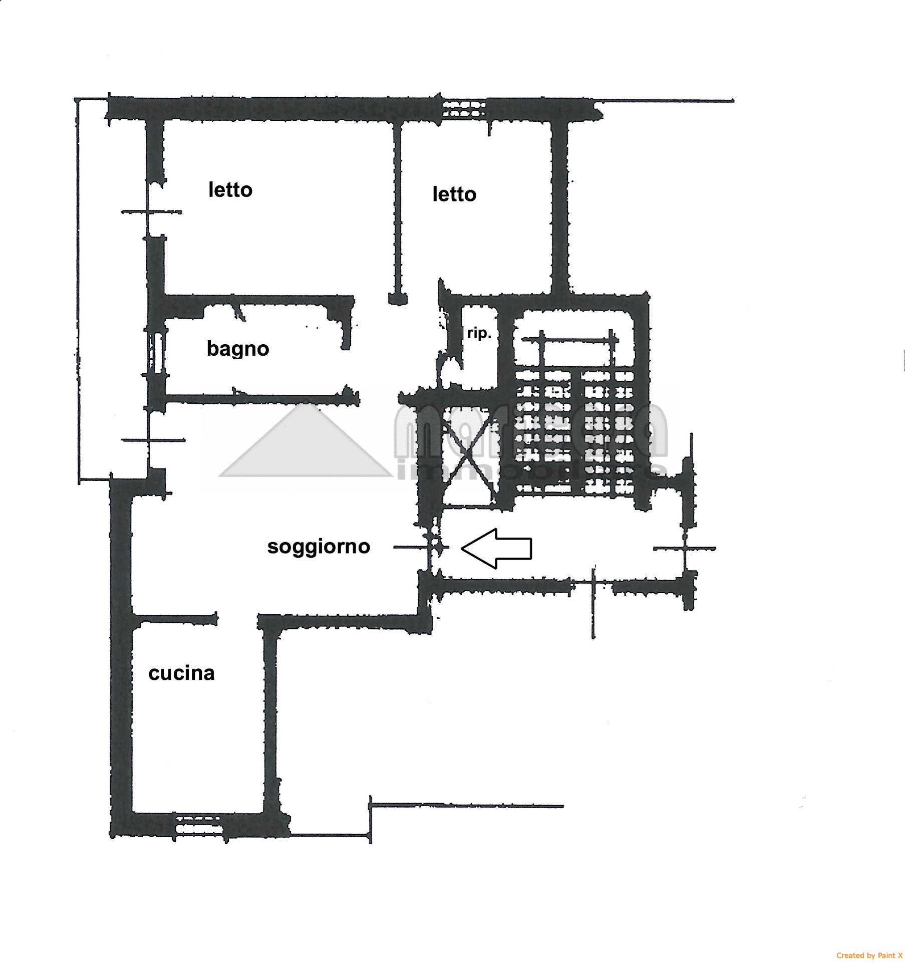 Appartamento in affitto a Ferrara, Via Bologna