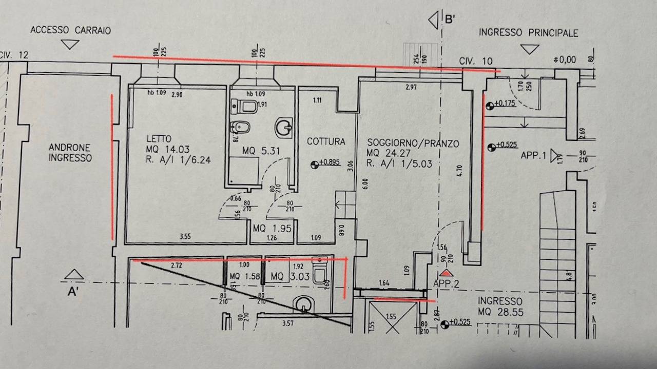 Appartamento in vendita a Mantova, Centro storico