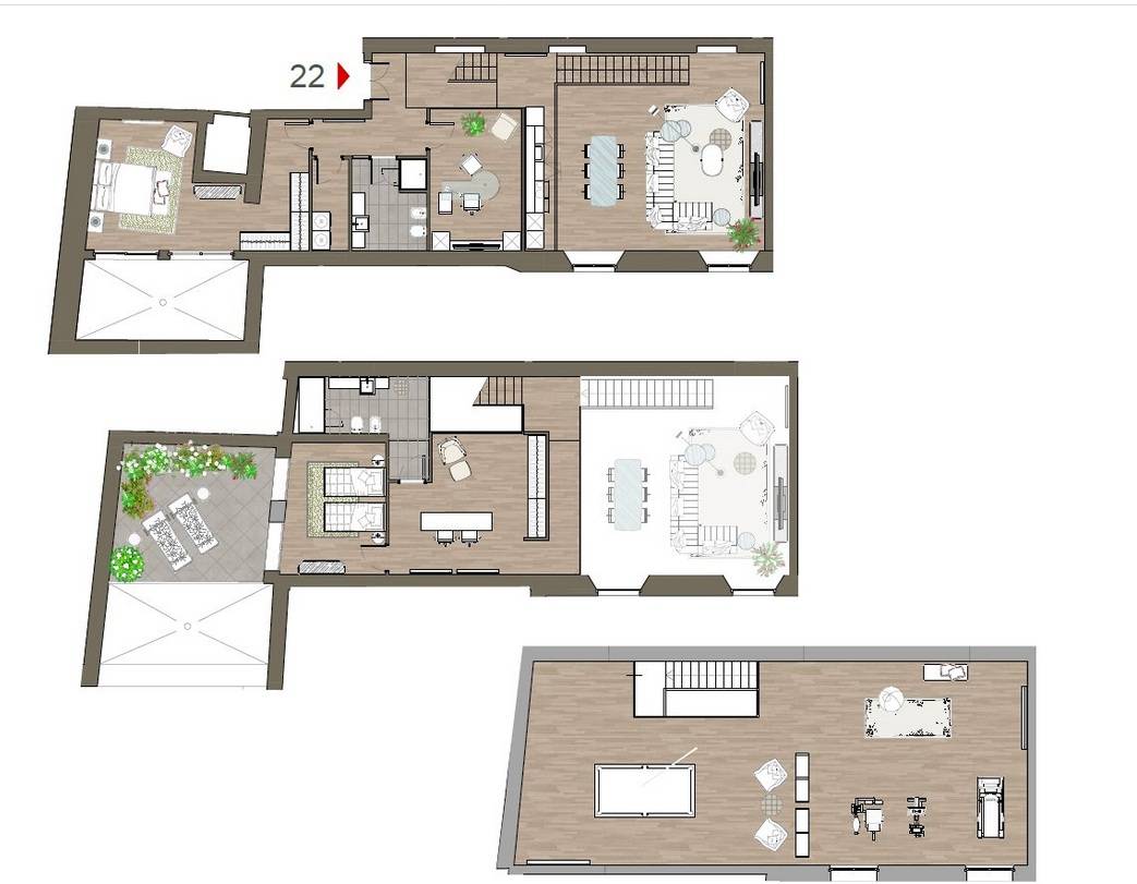 Appartamento in vendita a Mantova, Centro storico