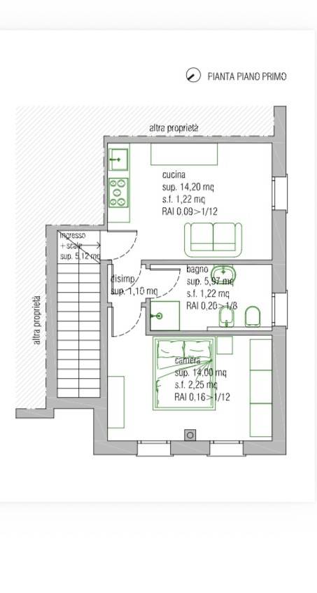 Appartamento in vendita a Mantova, Castelnuovo Angeli