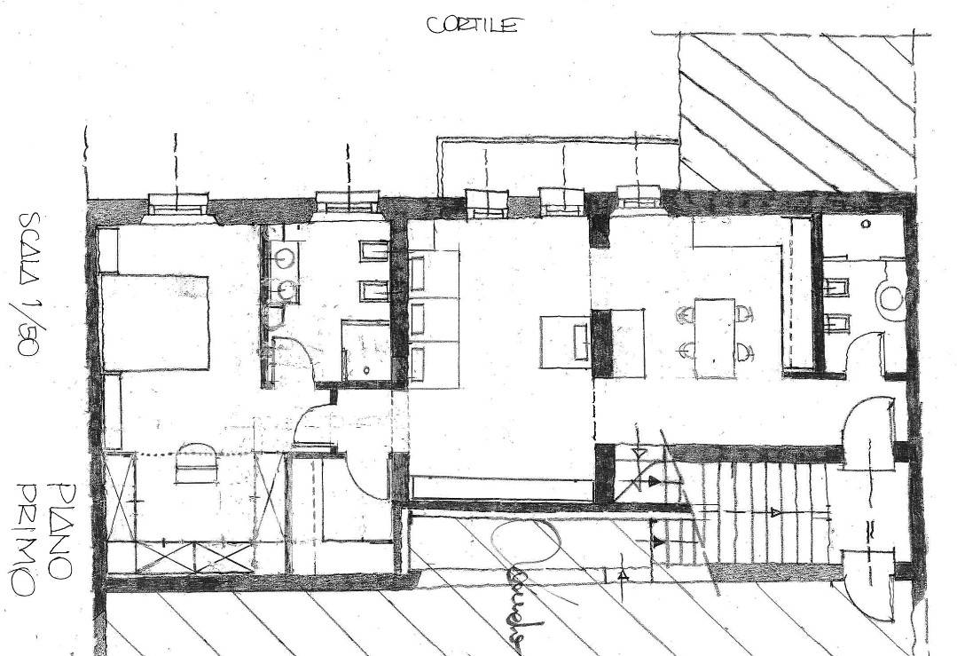Appartamento in vendita a Mantova, Centro storico