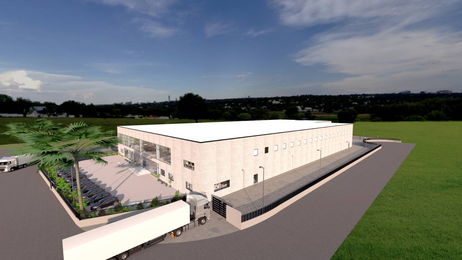 Capannone industriale in affitto a Francolise