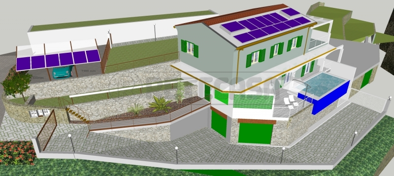 Quadrilocale vista mare a Magliolo