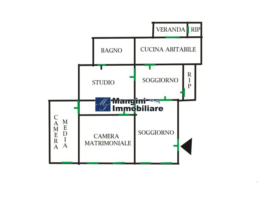 Quadrilocale in vendita a Livorno