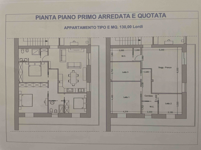 Trilocale con giardino a San Cipriano d'Aversa