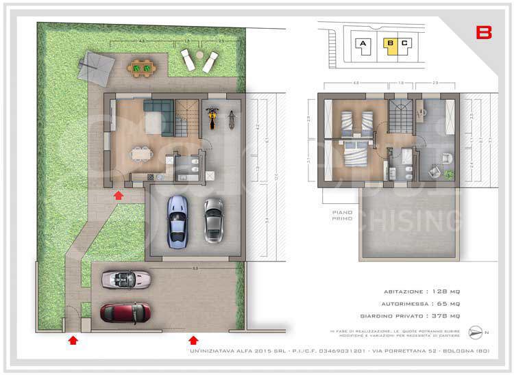Casa indipendente in vendita a Casalecchio di Reno