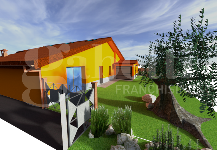 Bilocale con giardino a Bologna