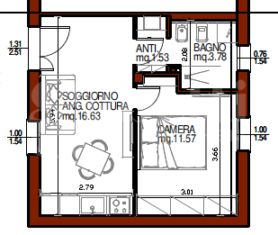 Bilocale nuovo a Bologna