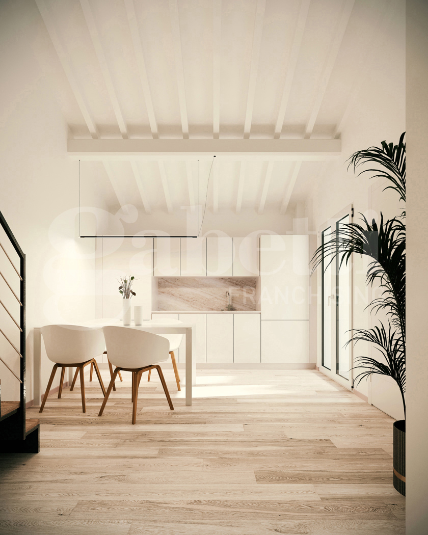 Bilocale con giardino a Bologna