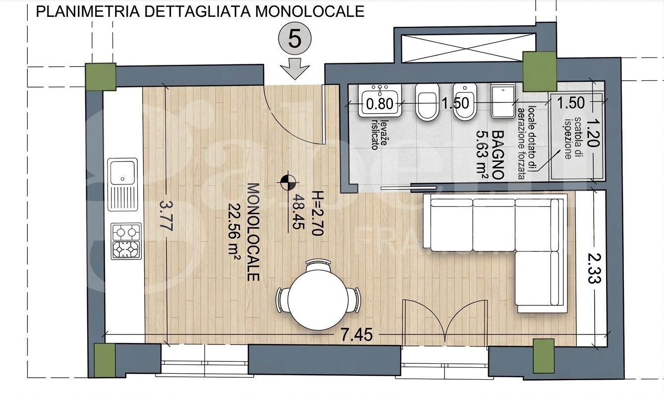 Monolocale nuovo a Bologna