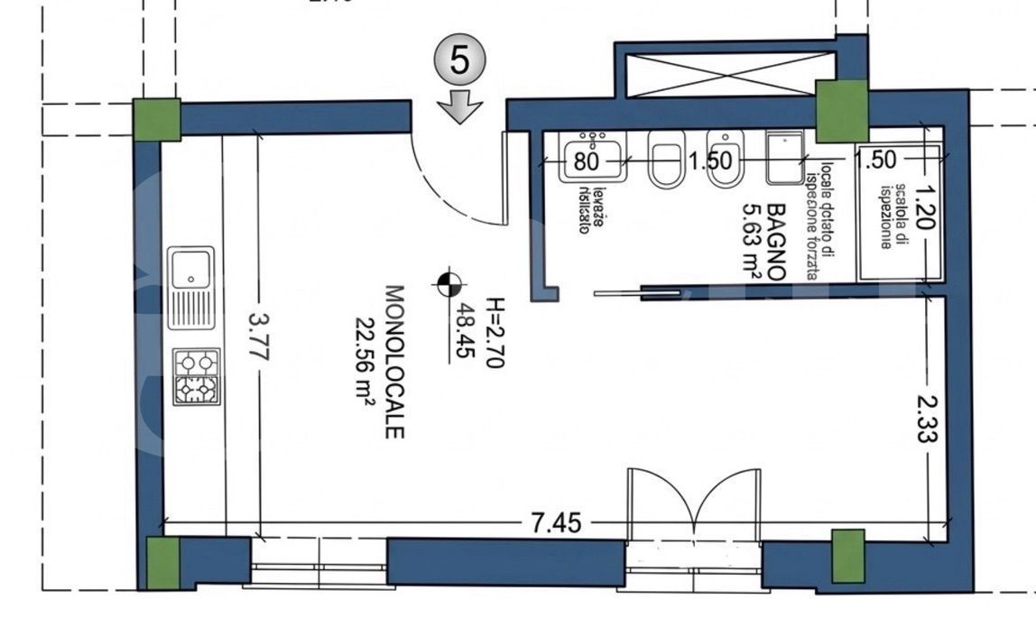 Monolocale nuovo a Bologna