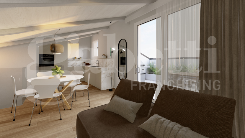 Attico nuovo a Bologna