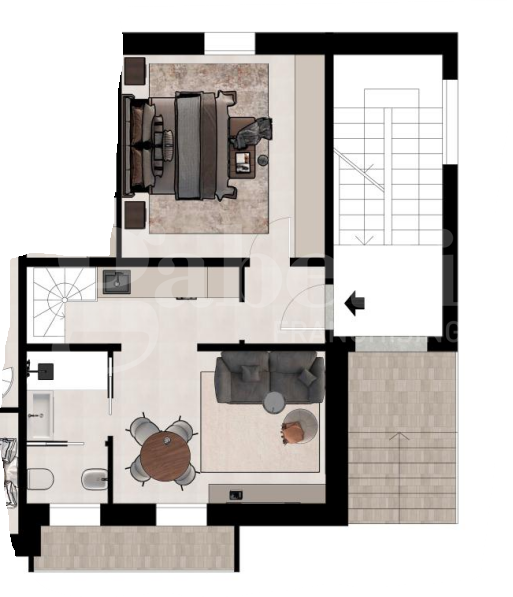 Trilocale nuovo a Bologna