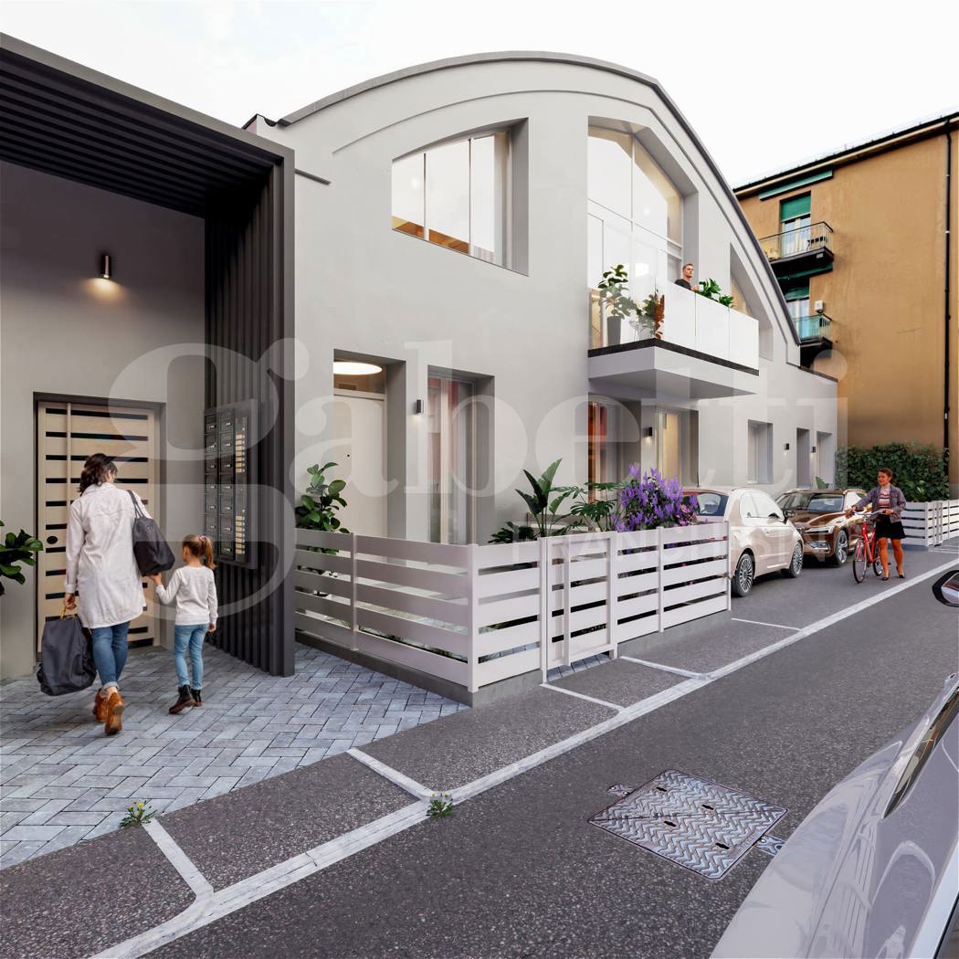 Bilocale con giardino a Bologna