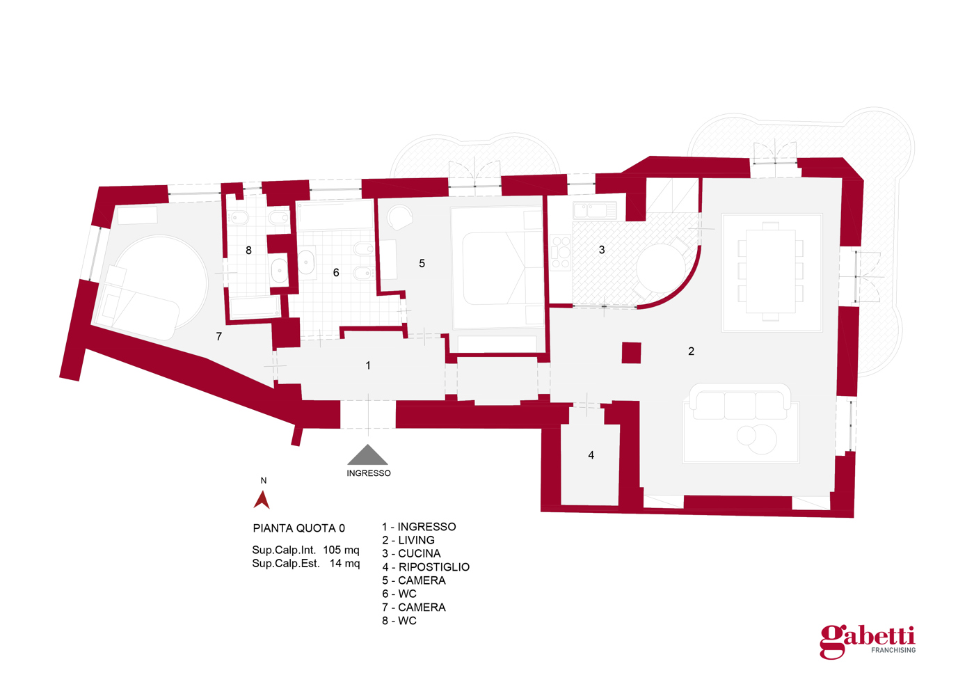 Quadrilocale in vendita a Napoli