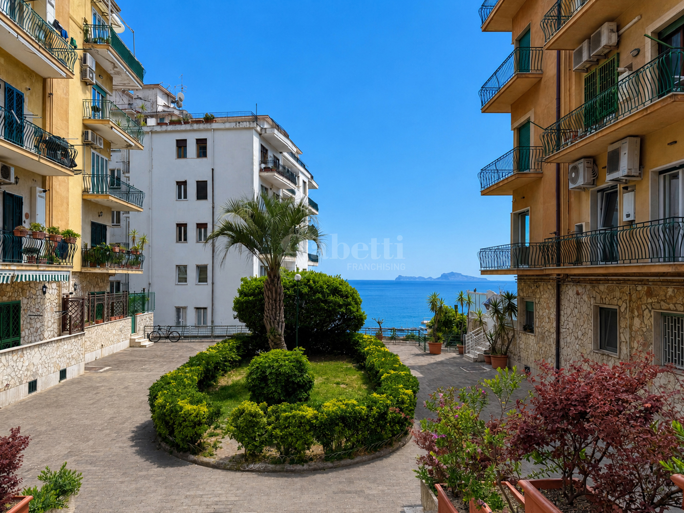 Trilocale vista mare a Napoli