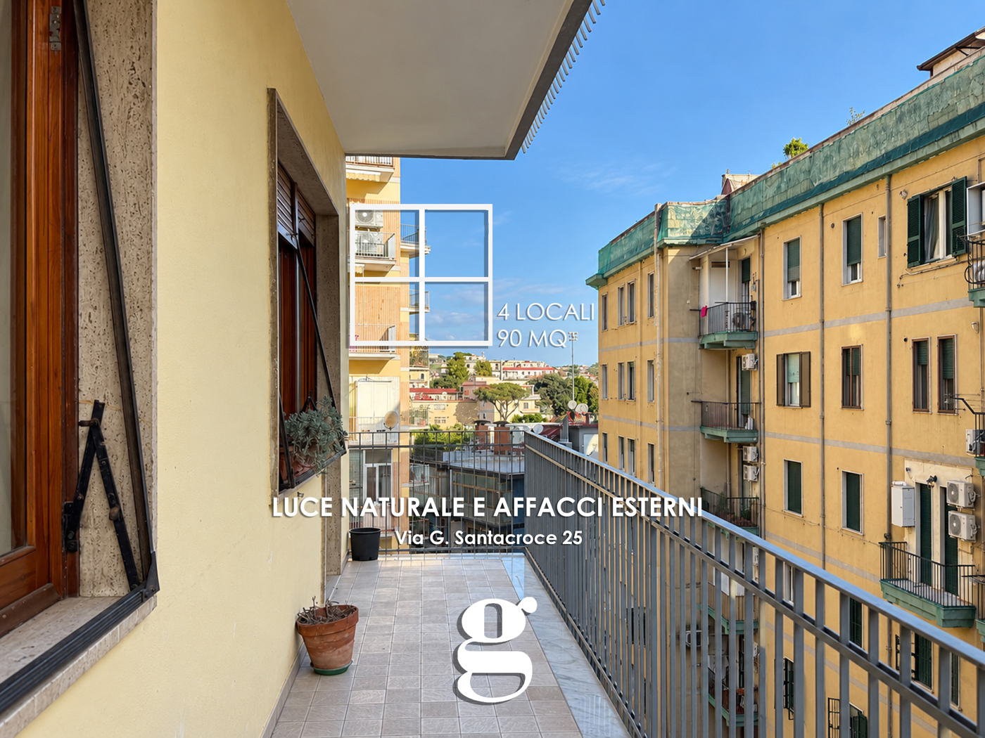 Quadrilocale in affitto a Napoli