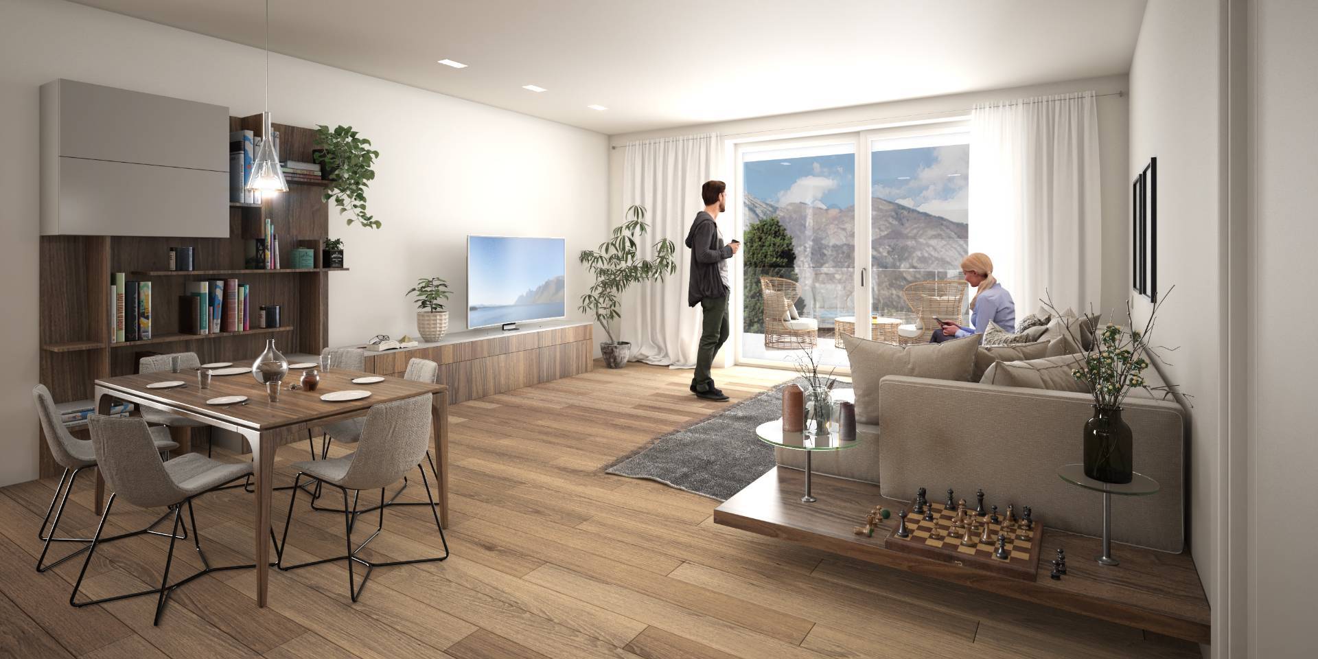 Appartamento 2 stanze in vendita a Trento, Villazzano