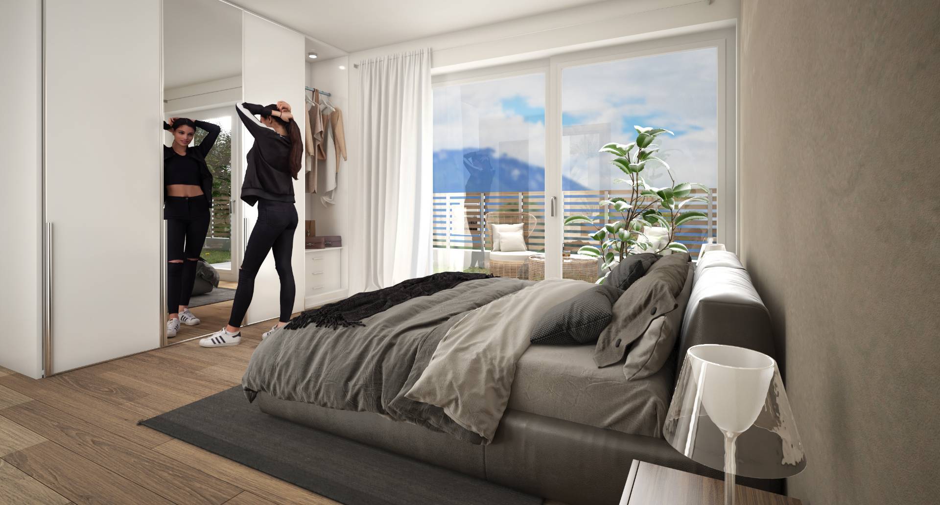 Appartamento 2 stanze in vendita a Trento, Piedicastello