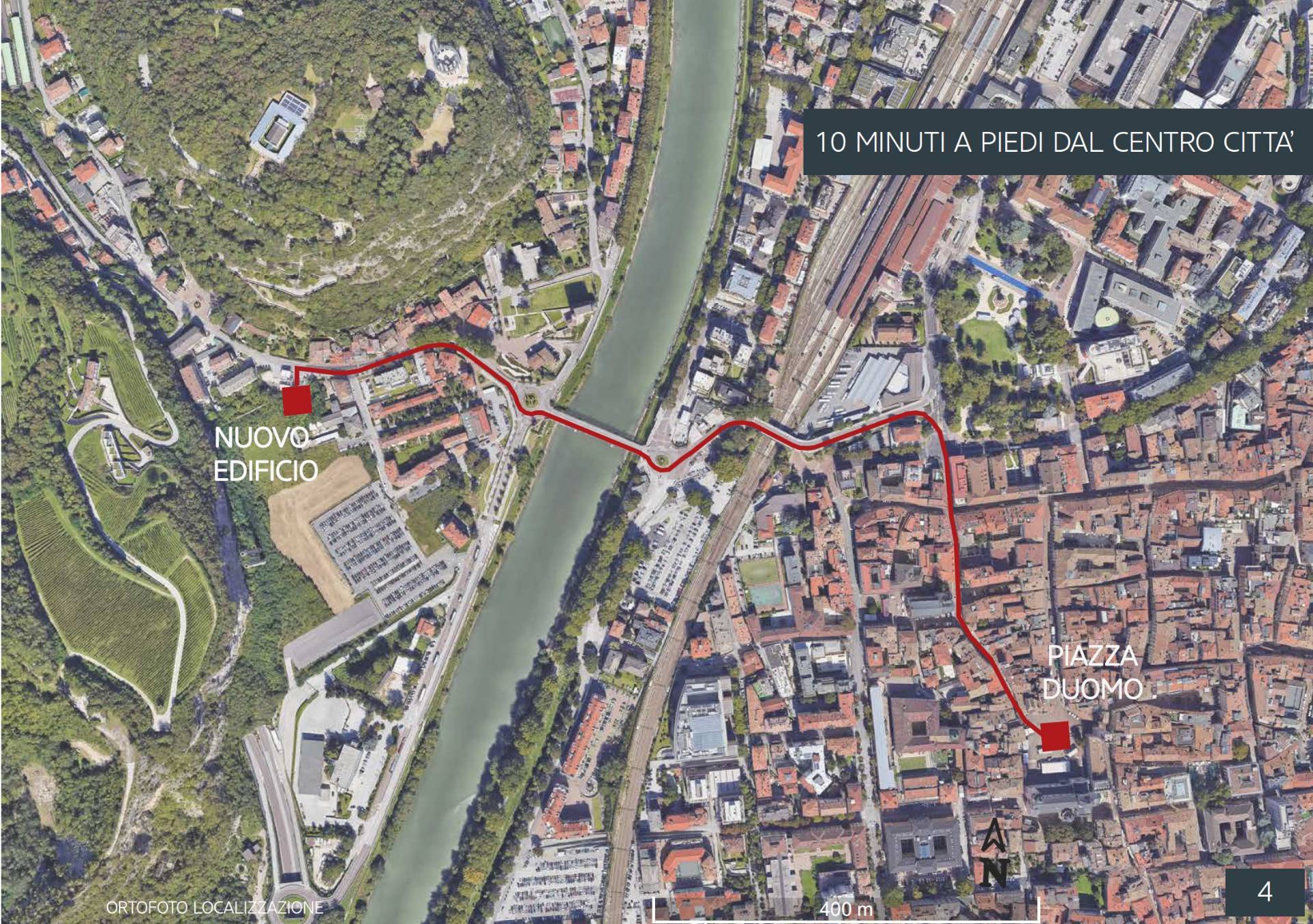 Appartamento 2 stanze in vendita a Trento, Piedicastello