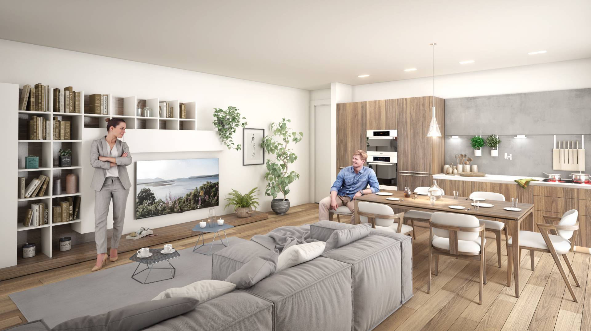 Appartamento 2 stanze in vendita a Trento, Piedicastello