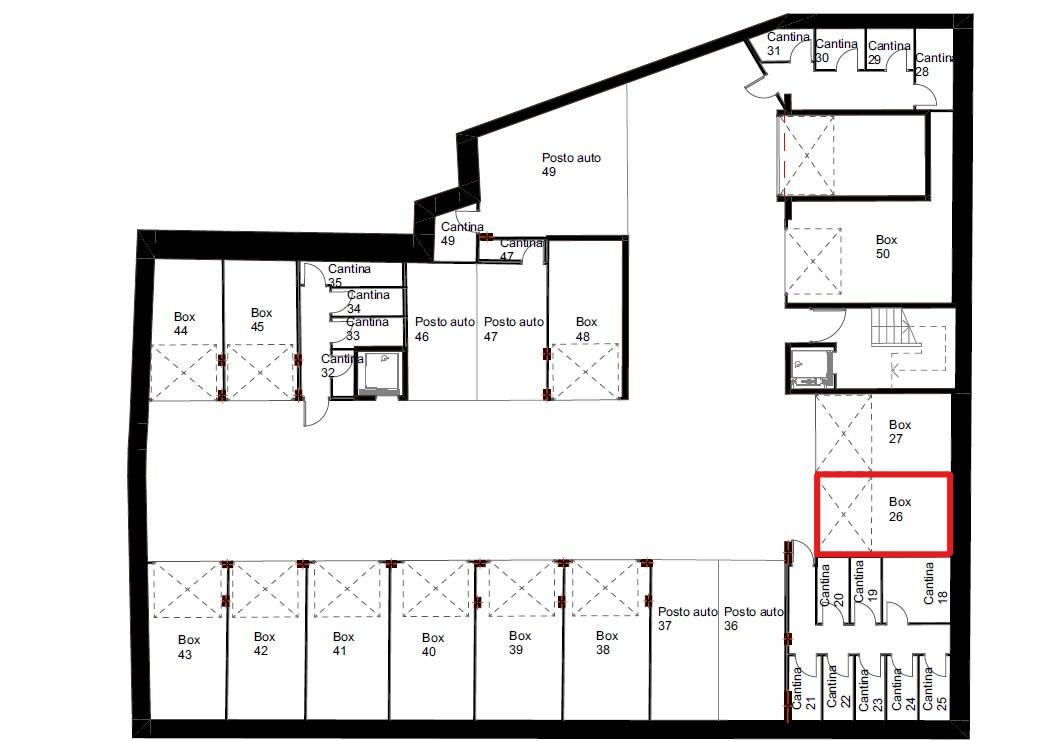 Box o garage in vendita a Trento, Cristore