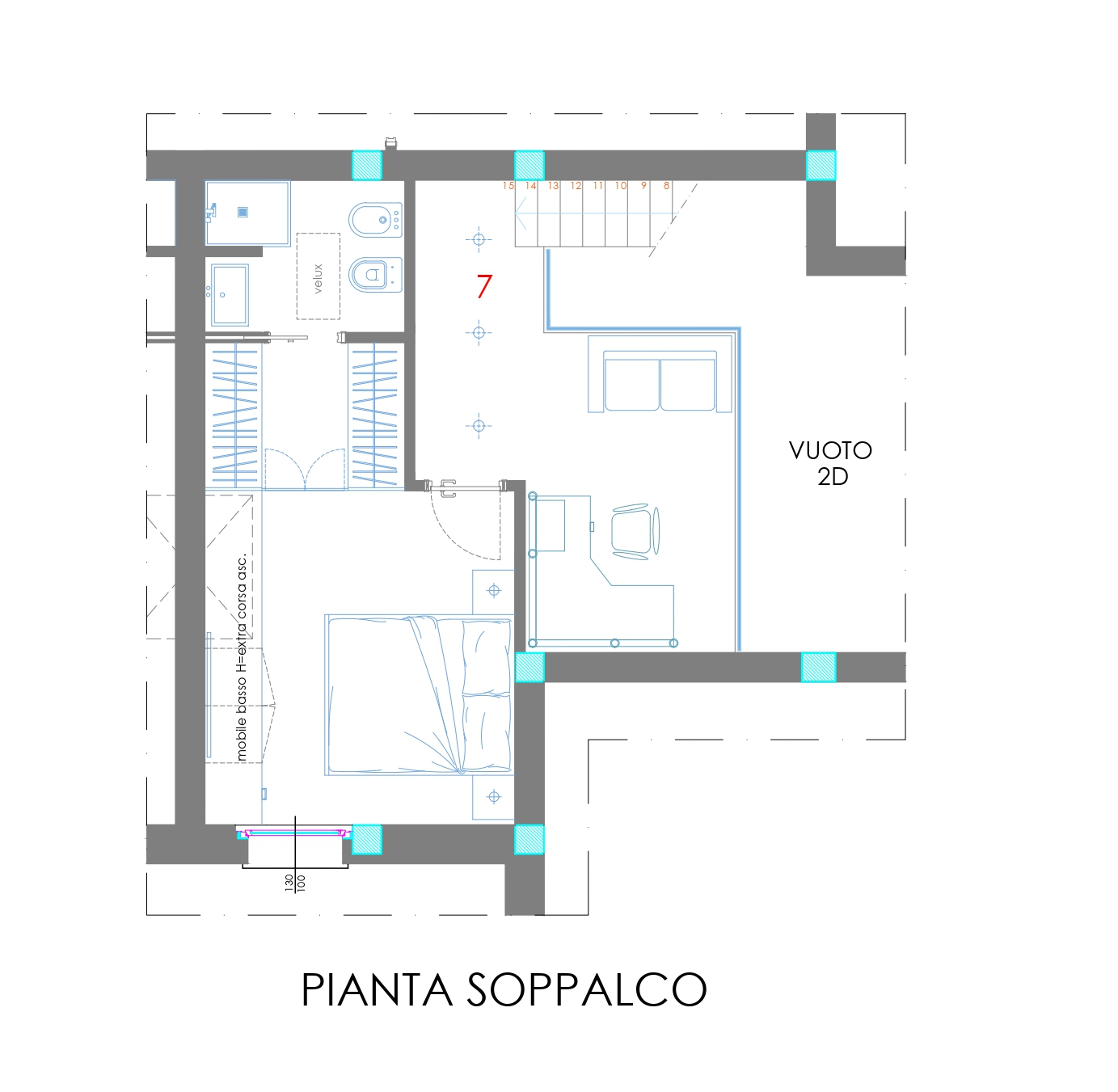 Appartamento con terrazzo in via canaletto, Castelnuovo Magra