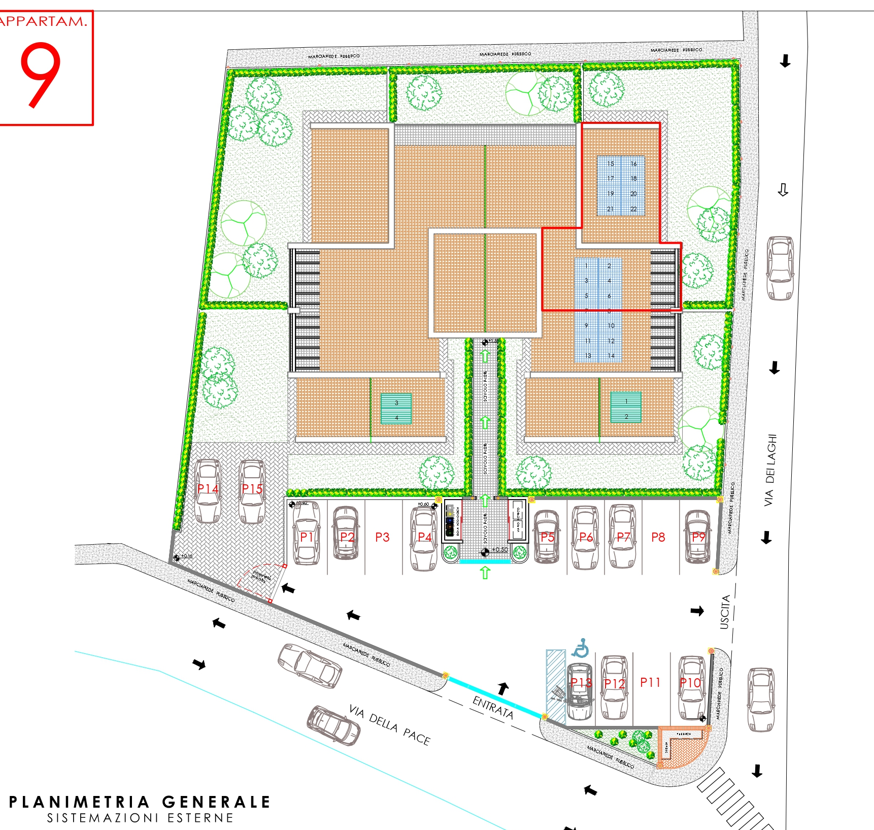 Appartamento con terrazzo in via canaletto, Castelnuovo Magra