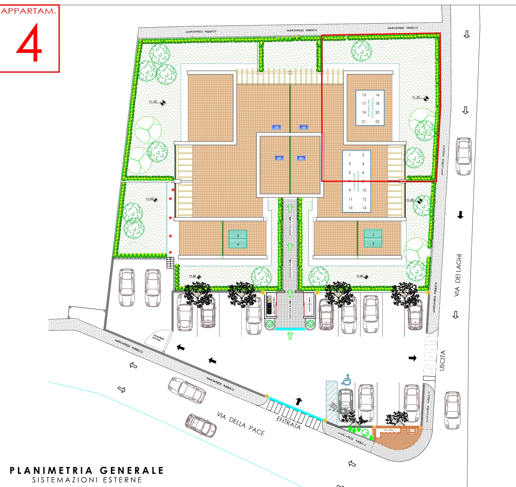Appartamento con terrazzo in via canaletto, Castelnuovo Magra