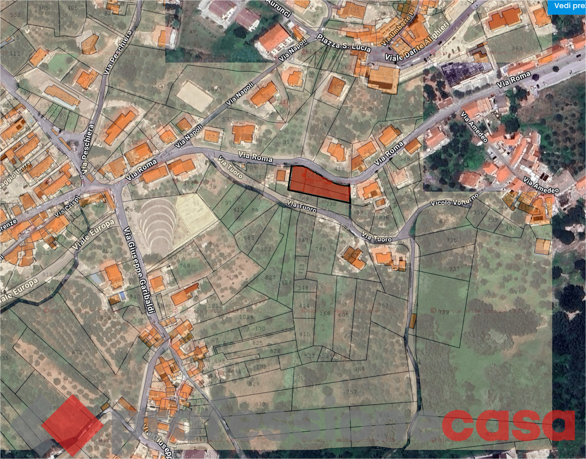 Terreno Edificabile in vendita a Villa Santa Lucia