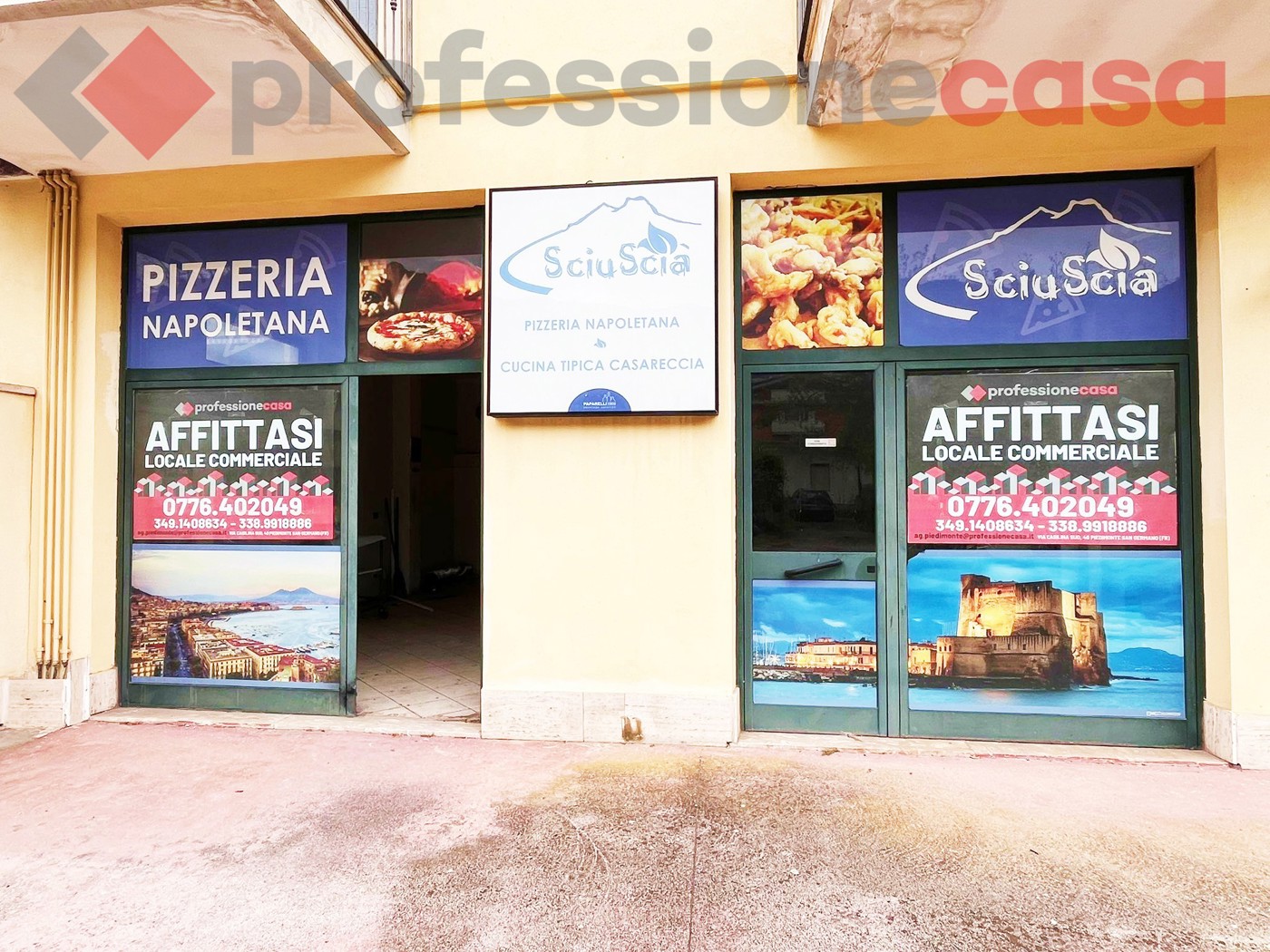 Negozio in affitto a Cassino