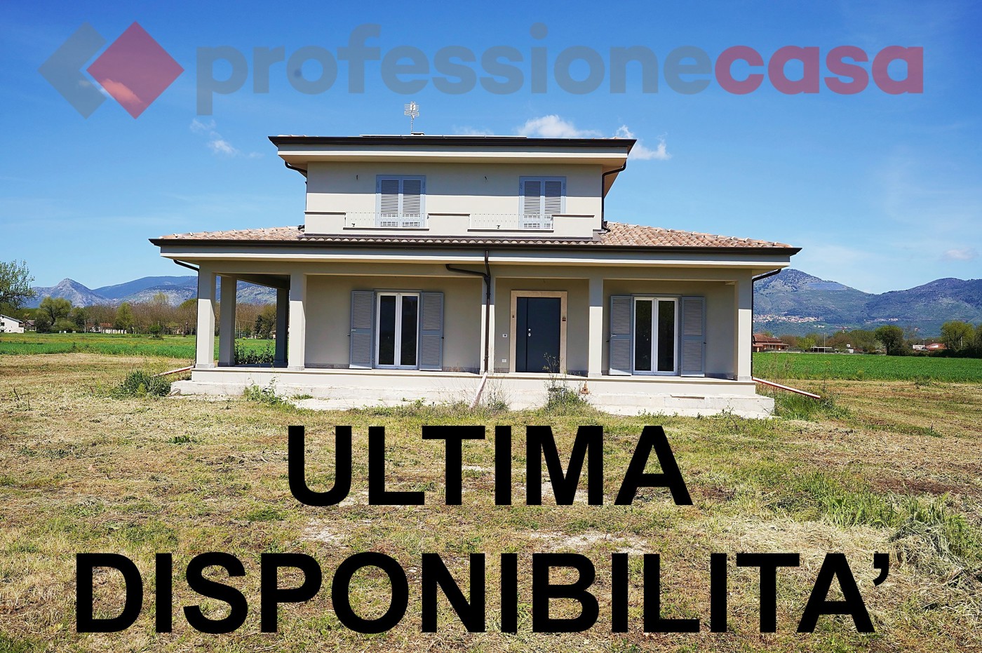 Villa con giardino a Piedimonte San Germano