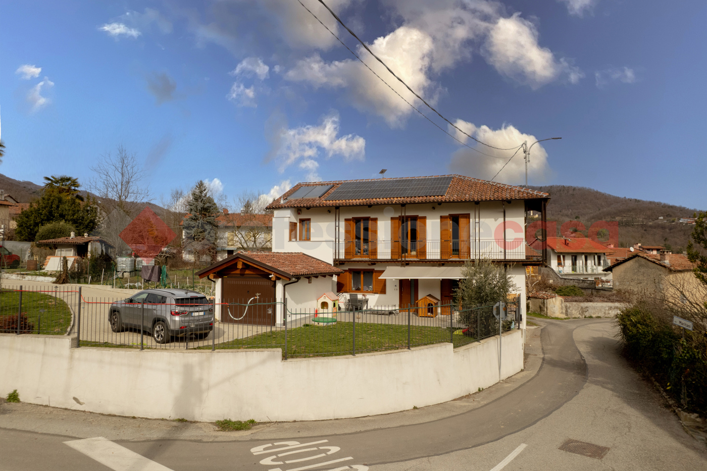 Villa con giardino a Cumiana