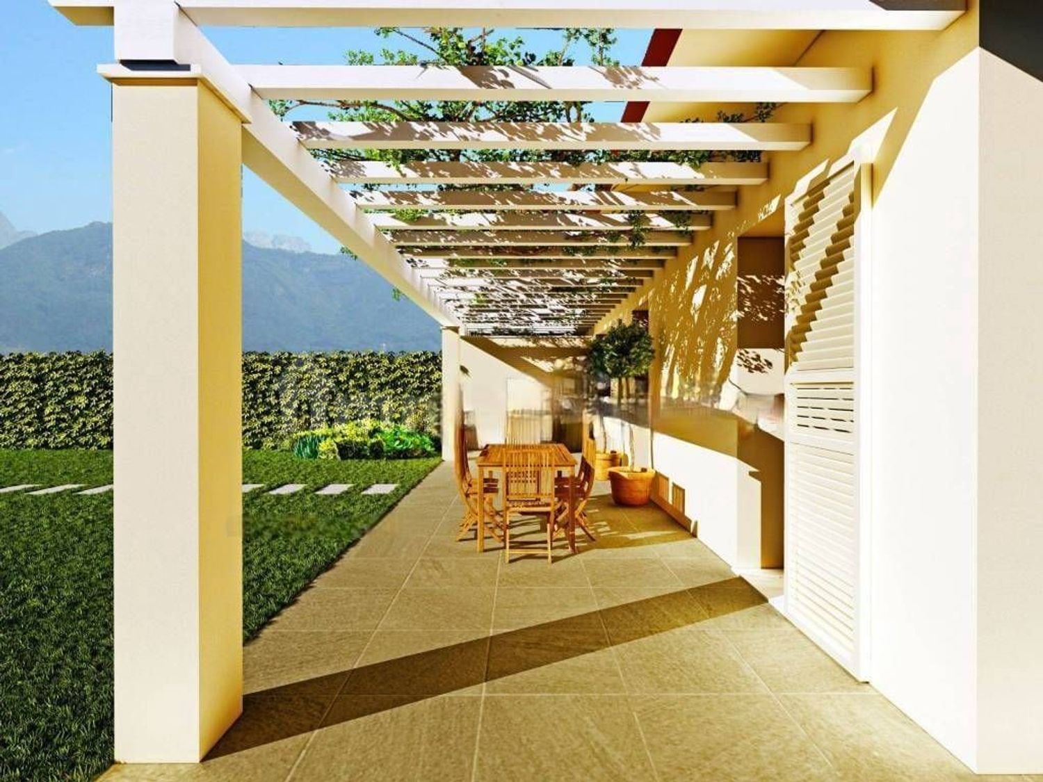 Villa Bifamiliare con giardino, Massa marina di