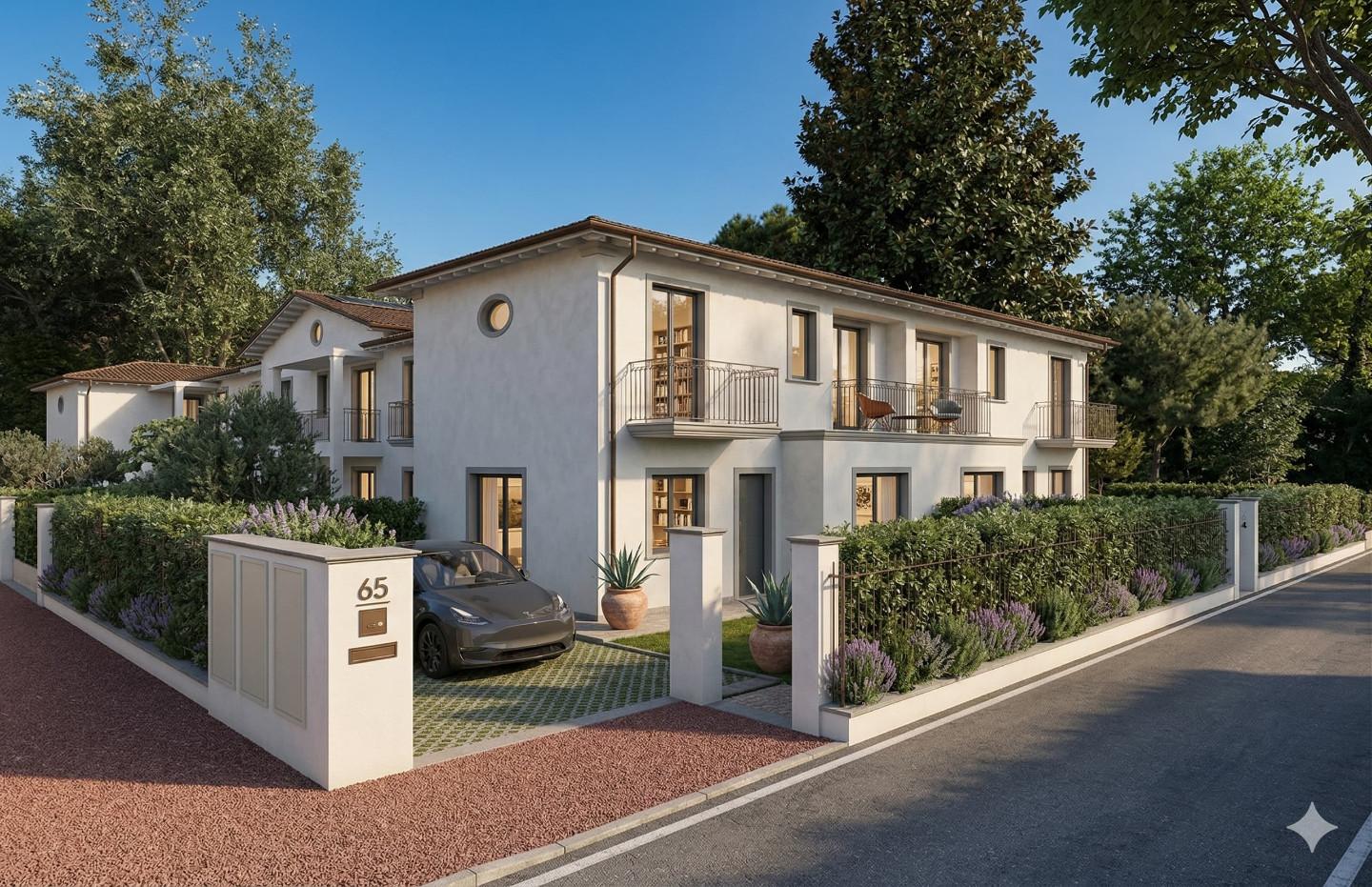 Villa con giardino, Montignoso cinquale