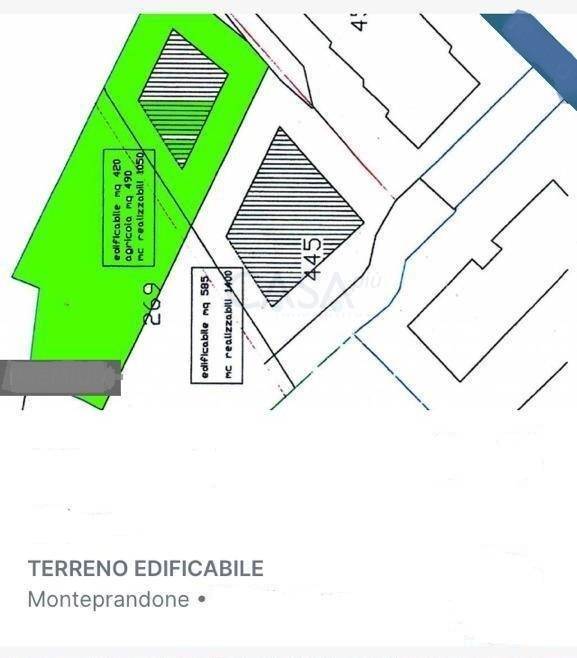 Terreno edificabile in vendita a Monteprandone