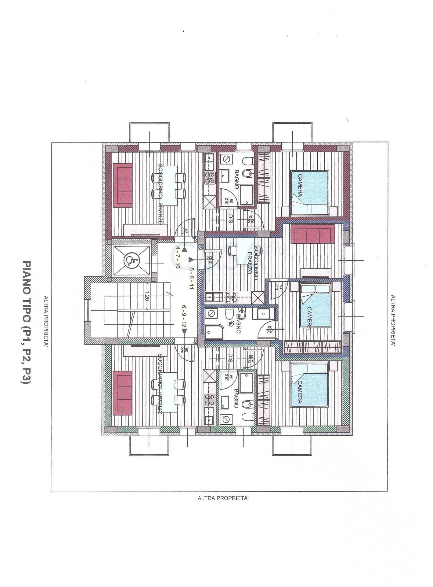 Appartamento in vendita a San Benedetto del Tronto, Centro