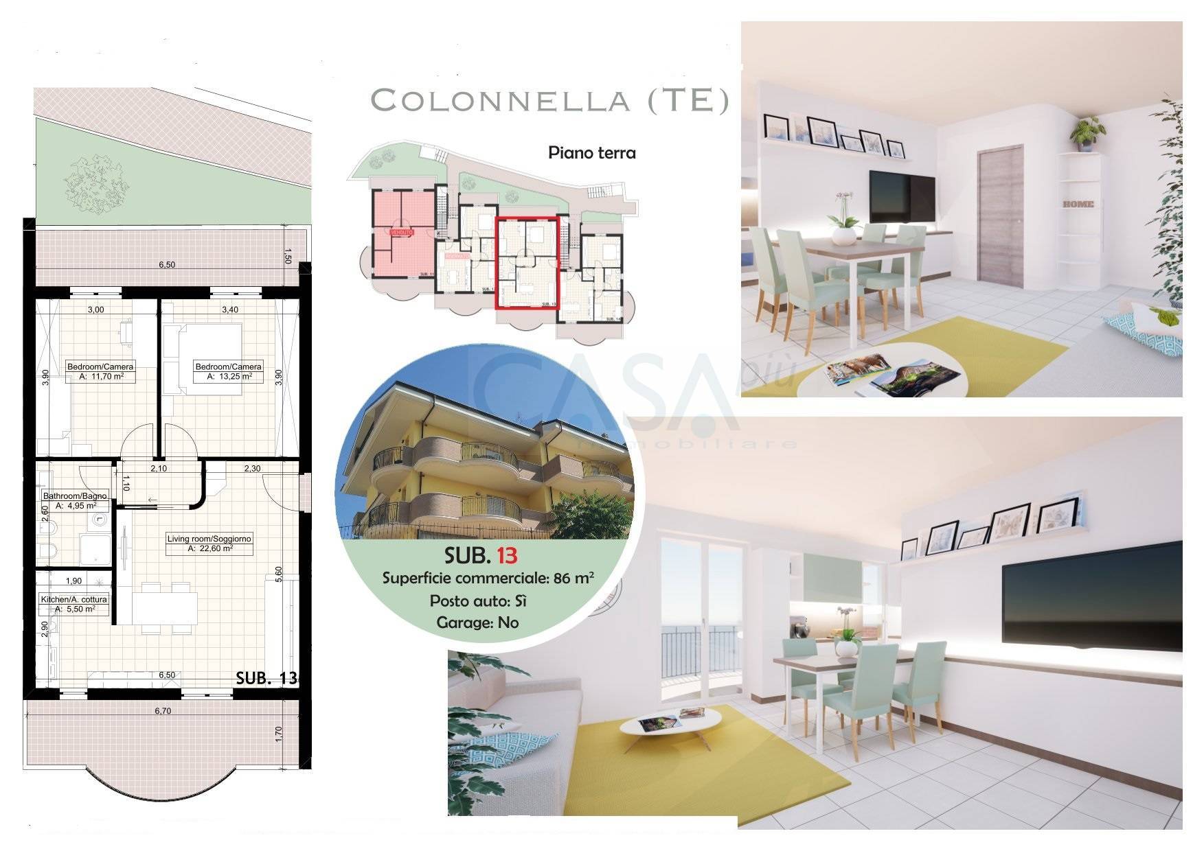 Appartamento in vendita a Colonnella