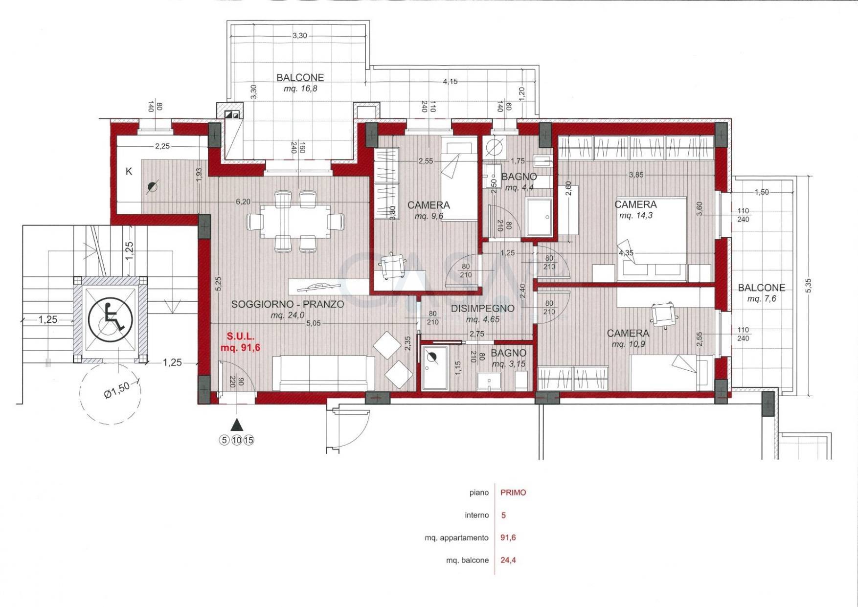Appartamento in vendita a San Benedetto del Tronto, Porto d'Ascoli