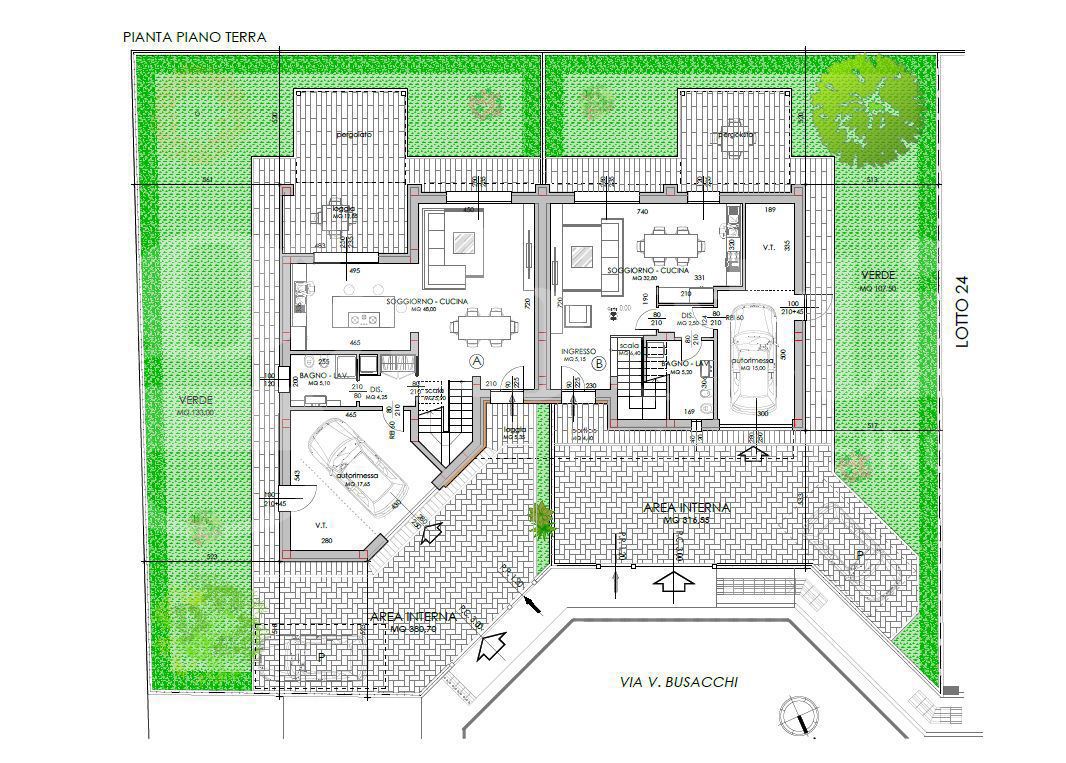 Villa Bifamiliare con giardino a San Giovanni in Persiceto
