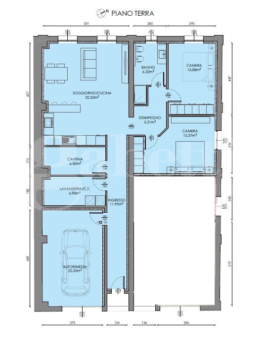 Trilocale nuovo a Crevalcore