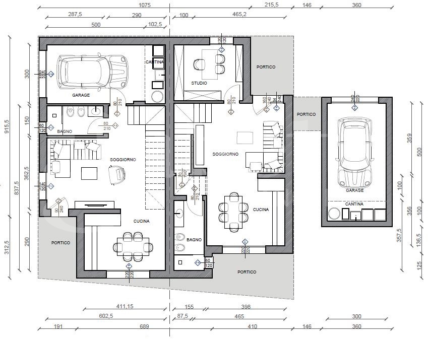 Villa Bifamiliare con giardino a Sant'Agata Bolognese