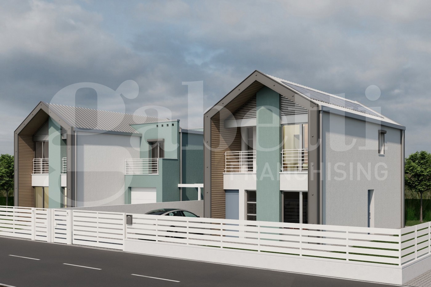 Villa Bifamiliare con giardino a Sant'Agata Bolognese