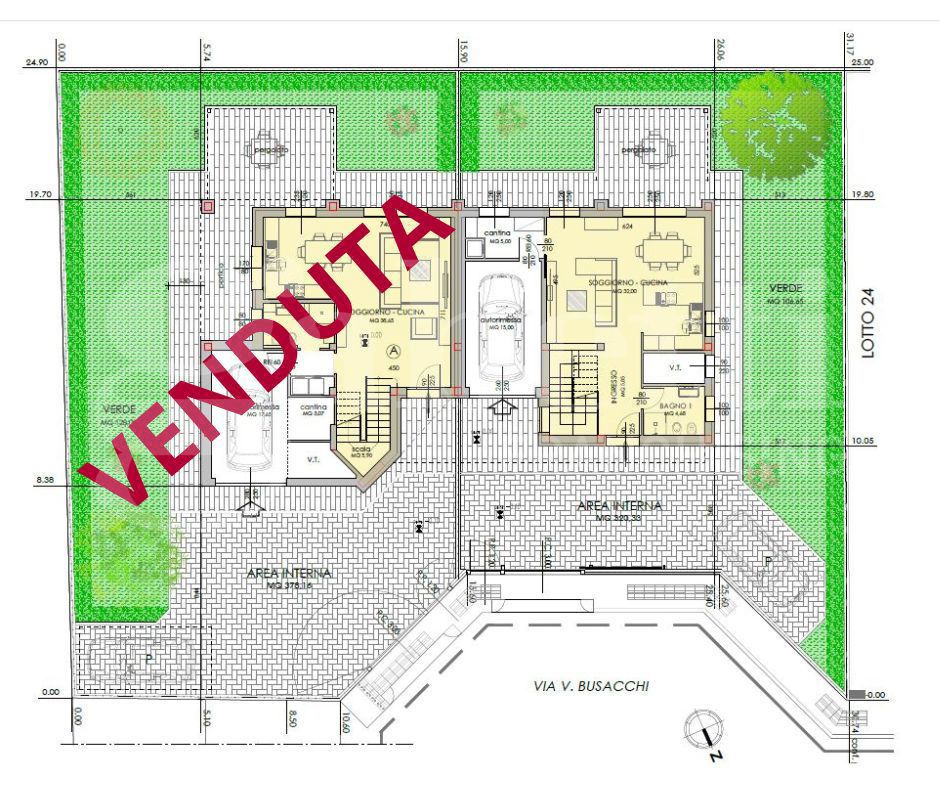 Villa Bifamiliare con giardino a San Giovanni in Persiceto