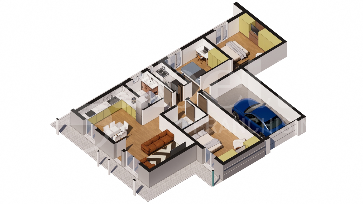 Appartamento con giardino a Sant'Agata Bolognese