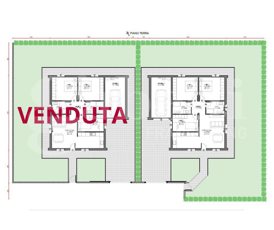 Villa con giardino a Sant'Agata Bolognese